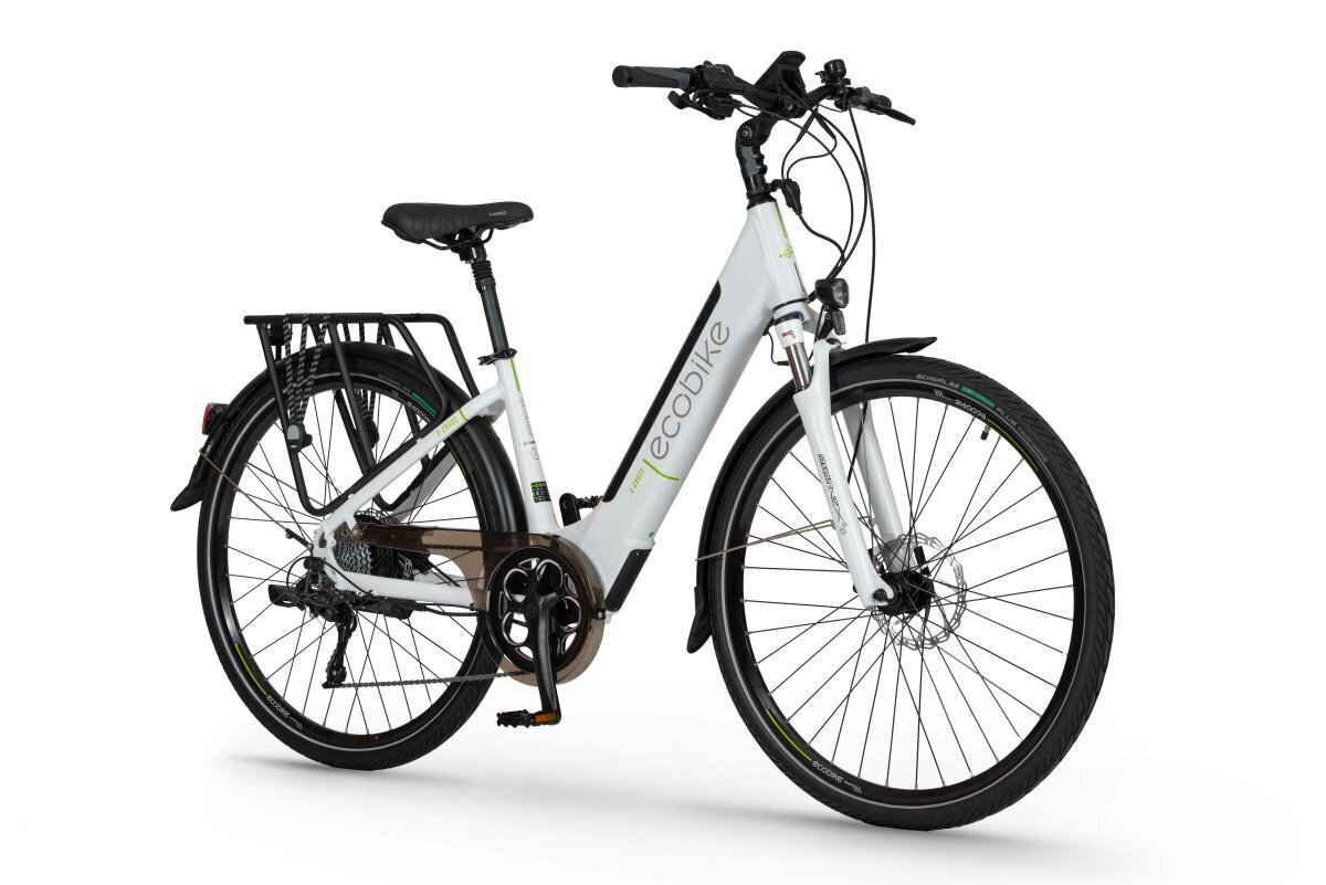 Sähköpyörä Ecobike X-Cross 17,5 Ah LG, valkoinen hinta ja tiedot | Sähköpyörät | hobbyhall.fi