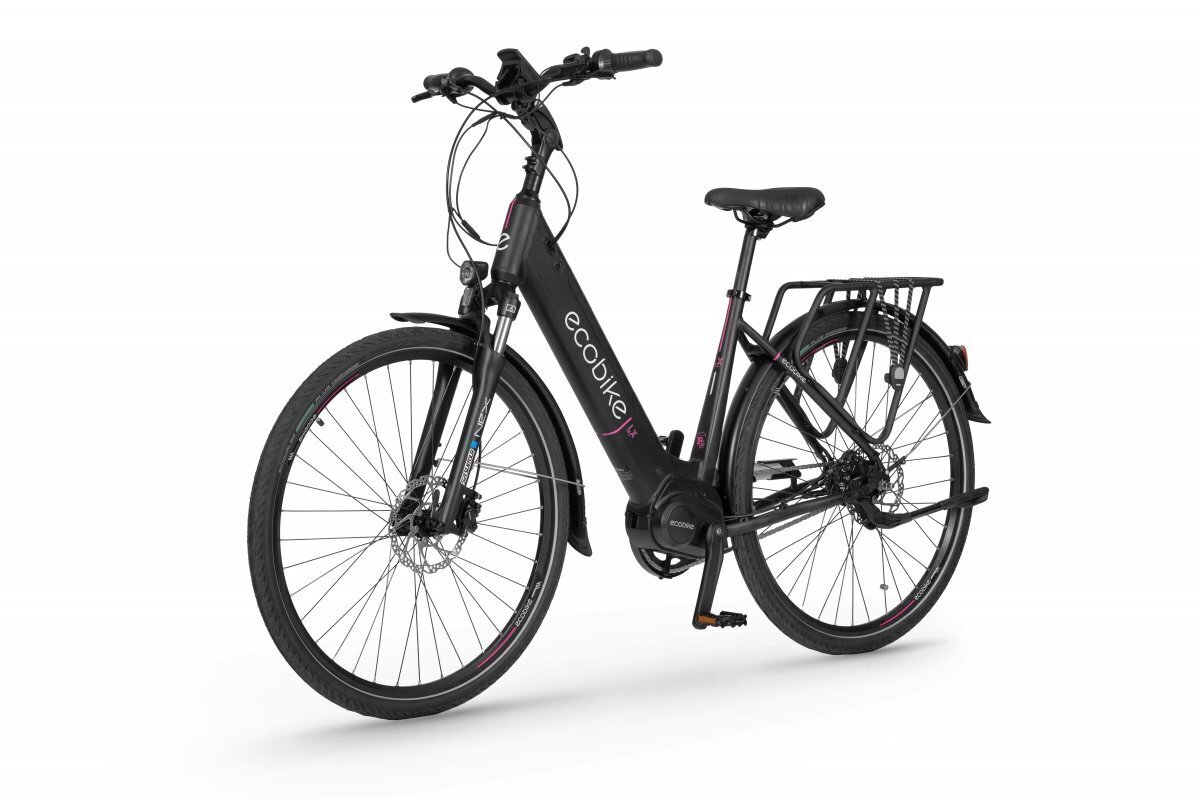 Sähköpyörä Ecobike LX 19" 14 Ah ah LG, musta hinta ja tiedot | Sähköpyörät | hobbyhall.fi