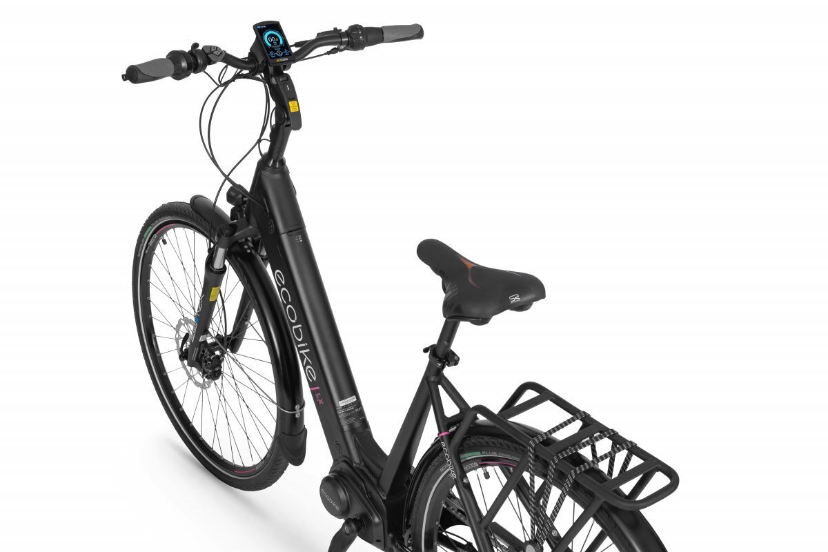 Sähköpyörä Ecobike LX 19" 14 Ah ah LG, musta hinta ja tiedot | Sähköpyörät | hobbyhall.fi