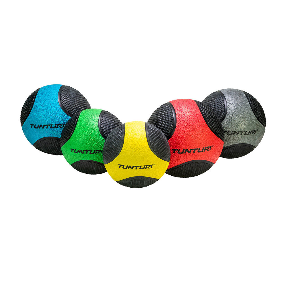 Voimaharjoittelupallo Tunturi Medicine Ball 3kg, punainen / musta hinta ja tiedot | Treenipallot | hobbyhall.fi