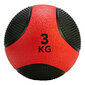 Voimaharjoittelupallo Tunturi Medicine Ball 3kg, punainen / musta hinta ja tiedot | Treenipallot | hobbyhall.fi