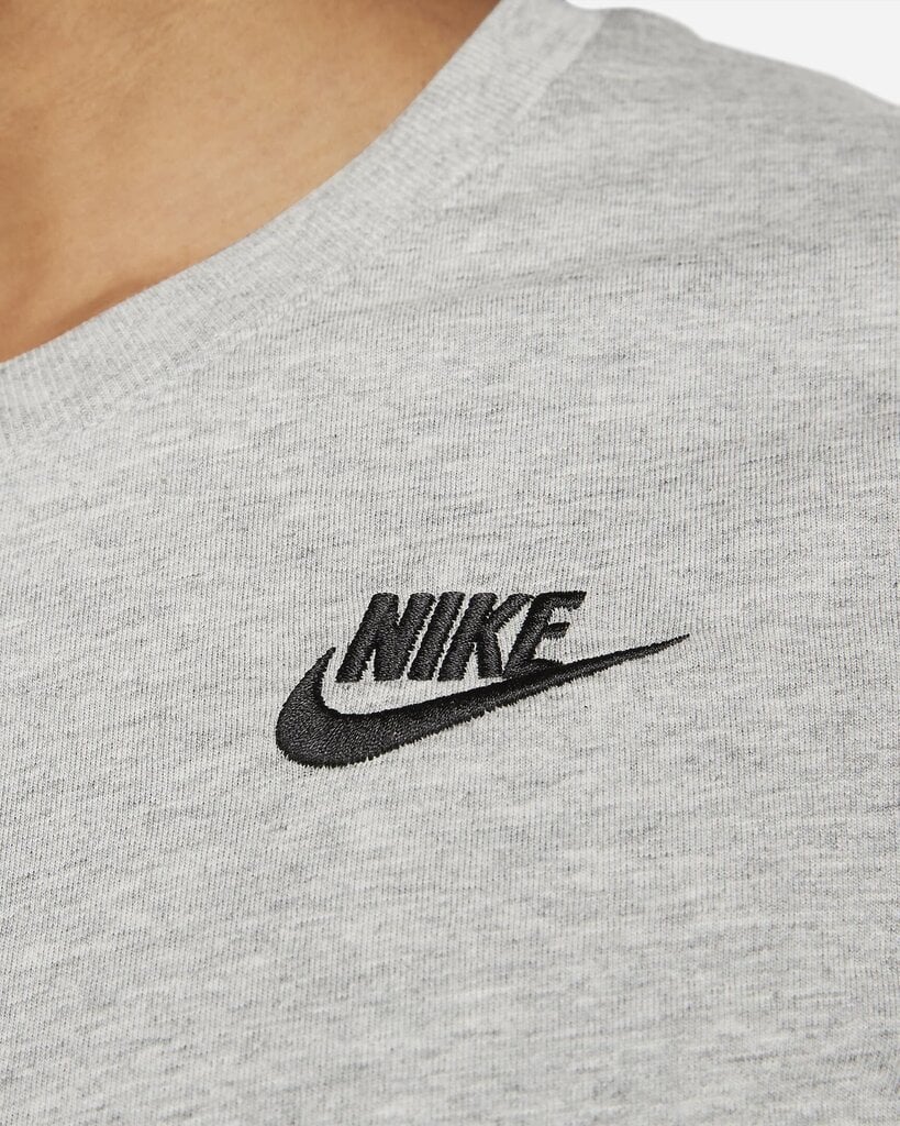 Nike naisten T-paita NSW TEE CLUB, vaaleanharmaa hinta ja tiedot | Naisten T-paidat | hobbyhall.fi