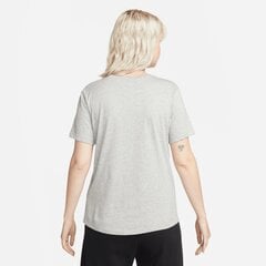 Nike naisten t-paita NSW TEE ESSNTL ICN FTRA vaaleanharmaa hinta ja tiedot | Naisten T-paidat | hobbyhall.fi