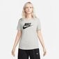 Nike naisten t-paita NSW TEE ESSNTL ICN FTRA vaaleanharmaa hinta ja tiedot | Naisten T-paidat | hobbyhall.fi