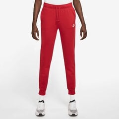 Nike naisten housut NSW CLUB FLC MR PANT STD, punainen hinta ja tiedot | Nike Naisten vaatteet | hobbyhall.fi