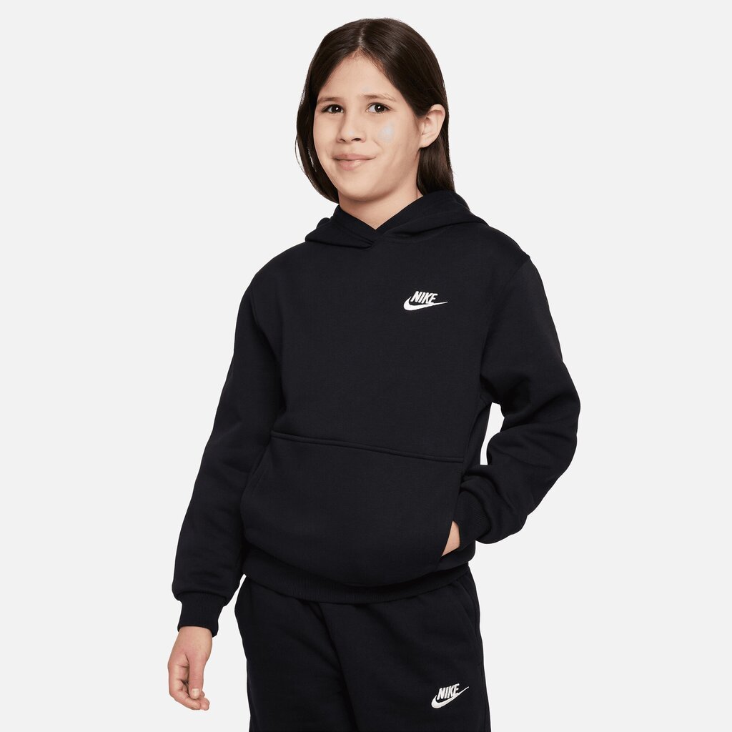 Nike lasten collegepaita NSW CLUB FLC, musta hinta ja tiedot | Poikien puserot, liivit ja jakut | hobbyhall.fi