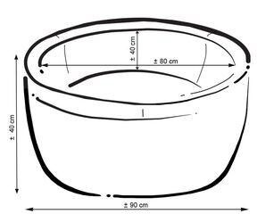 Pallomeri lapsille, valkoinen, tähdet hinta ja tiedot | Vauvan lelut | hobbyhall.fi