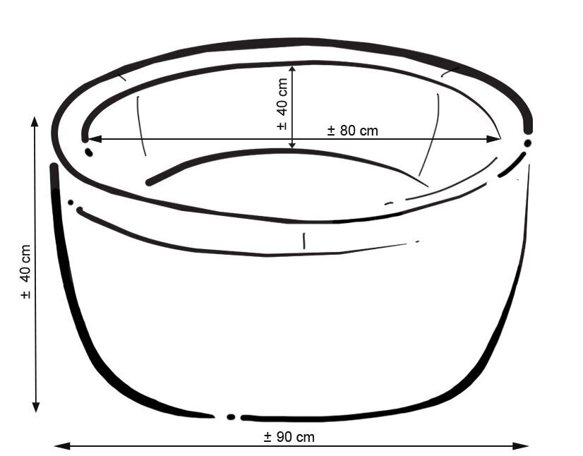 Pallomeri lapsille, vaaleanpunainen röyhelöillä hinta ja tiedot | Vauvan lelut | hobbyhall.fi