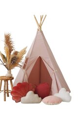 Vaaleanpunainen tiipii teltta lapsille hinta ja tiedot | Lasten leikkimökit ja -teltat | hobbyhall.fi