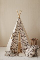 Teepee-teltta Moi Mili, pellava, värikäs kuviointi hinta ja tiedot | Lasten leikkimökit ja -teltat | hobbyhall.fi