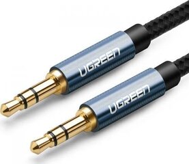 Ugreen UGR638BLU, mini jack 3,5 mm AV112, 1 m hinta ja tiedot | Kaapelit ja adapterit | hobbyhall.fi