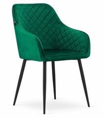 2-tuolin setti Nug, vihreä hinta ja tiedot | Ruokapöydän tuolit | hobbyhall.fi