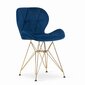 4 tuolin sarja Nes, sininen hinta ja tiedot | Ruokapöydän tuolit | hobbyhall.fi