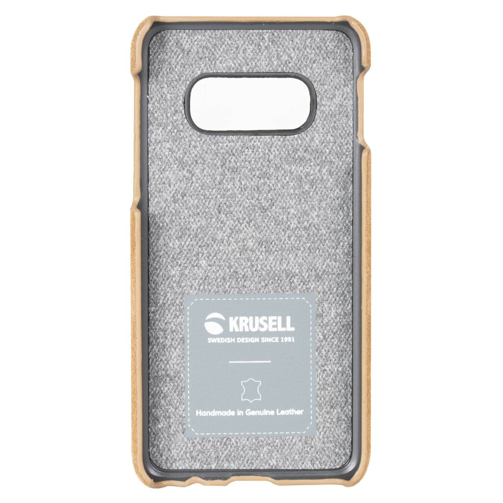 Krusell Broby Cover Samsung Galaxy S10e:lle, hiekka hinta ja tiedot | Puhelimen kuoret ja kotelot | hobbyhall.fi