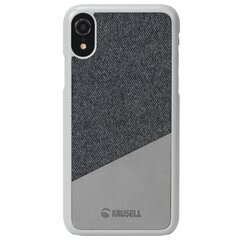 Krusell Tanum Cover Apple iPhone XR:lle, harmaa hinta ja tiedot | Puhelimen kuoret ja kotelot | hobbyhall.fi