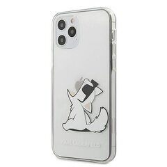 iPhone 12 mini suojakuori Karl Lagerfeld KLHCP12STRDFKBK, musta hinta ja tiedot | Puhelimen kuoret ja kotelot | hobbyhall.fi