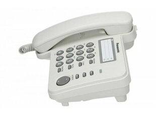 Panasonic KX-TS520FXW, valkoinen hinta ja tiedot | Lankapuhelimet | hobbyhall.fi