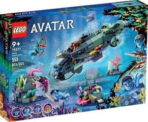 75577 LEGO® Avatar Mako sukellusvene hinta ja tiedot | LEGOT ja rakennuslelut | hobbyhall.fi