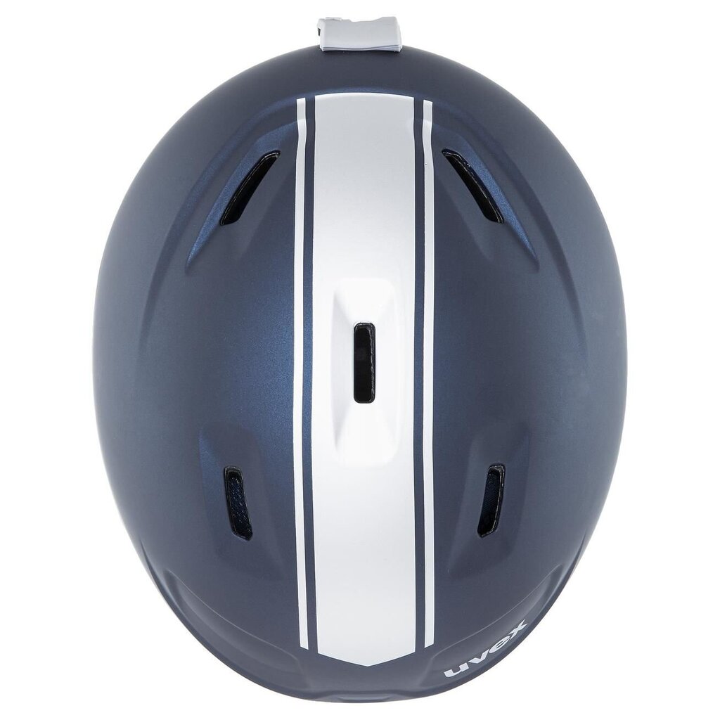 Uvex Heyya Pro Race hiihtokypärä, koko 51-55 cm, tummansininen / hopea väri hinta ja tiedot | Laskettelukypärät | hobbyhall.fi