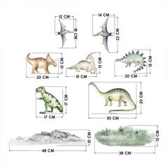 Dinosaurukset seinätarrasarja hinta ja tiedot | Sisustustarrat | hobbyhall.fi