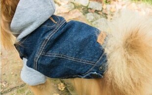 Amiplay takki koirille Denim, sininen, eri kokoja hinta ja tiedot | Koiran vaatteet | hobbyhall.fi