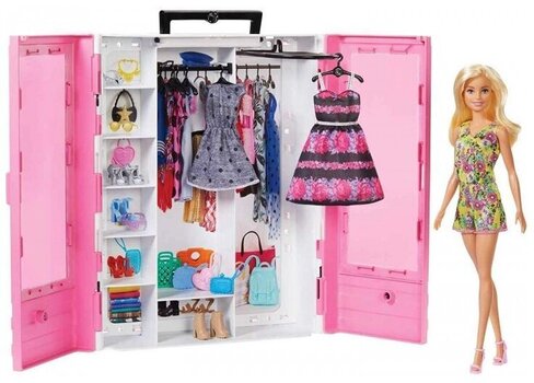 Mattel Barbie Fashionistas - Ultimate Closet (GBK12) hinta ja tiedot | Tyttöjen lelut | hobbyhall.fi