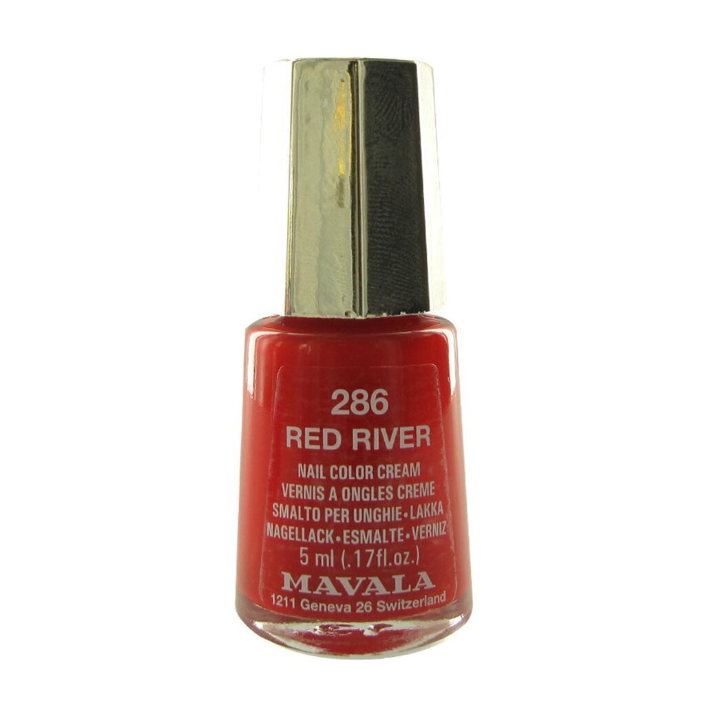 Mavala Nail Color 286-red river -kynsilakka, 5 ml hinta ja tiedot | Kynsilakat ja kynsienhoitotuotteet | hobbyhall.fi