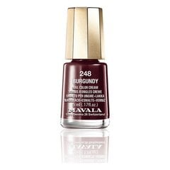 Malava Nail Color Cream 248-burgundy -kynsilakka, 5 ml hinta ja tiedot | Mavala Meikit | hobbyhall.fi