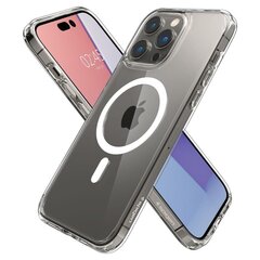 Spigen Ultra Hybrid kuori, iPhone 14 Pro, VALKOINEN hinta ja tiedot | Puhelimen kuoret ja kotelot | hobbyhall.fi