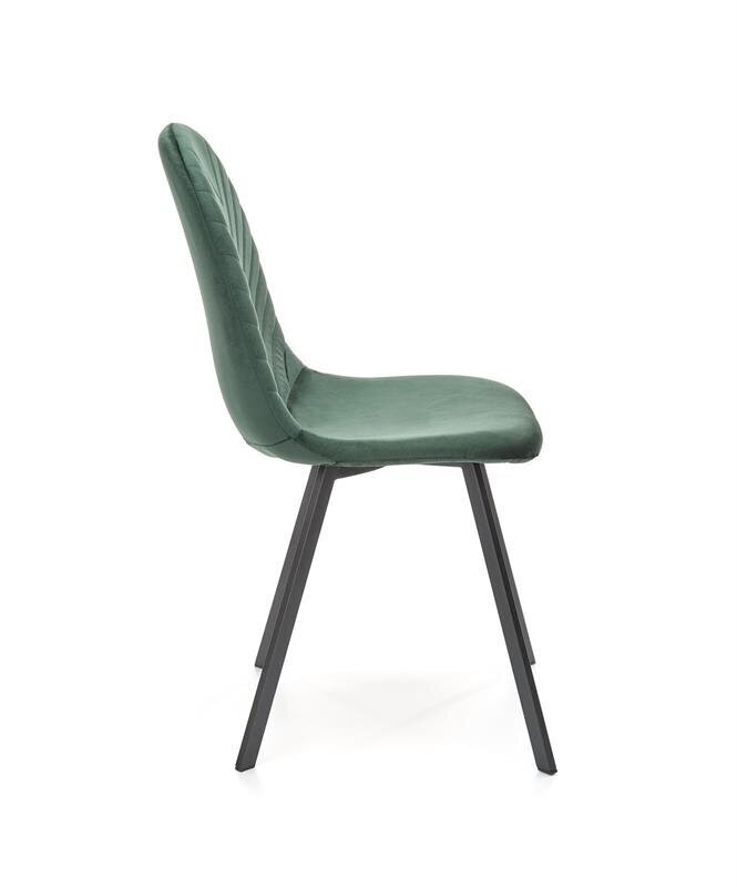 Halmar K462 -tuolit, vihreä, 4 kpl hinta ja tiedot | Ruokapöydän tuolit | hobbyhall.fi
