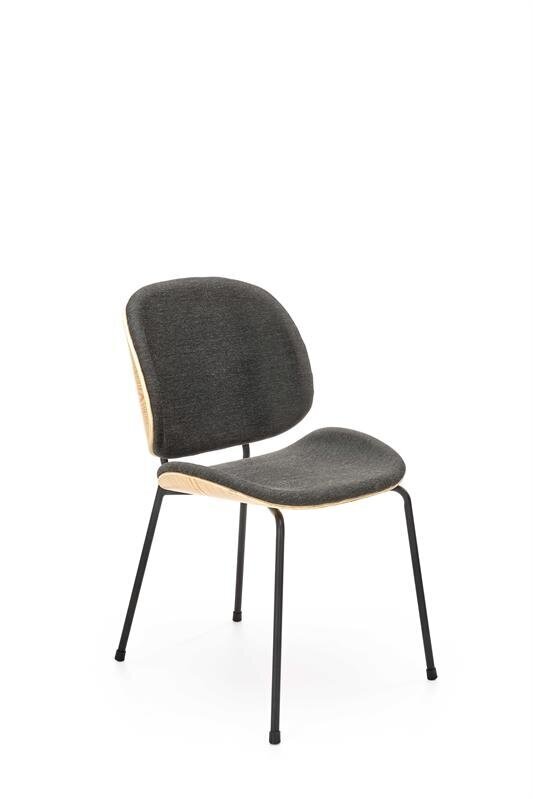 Halmar K467 -tuolit, harmaa, 2 kpl hinta ja tiedot | Ruokapöydän tuolit | hobbyhall.fi