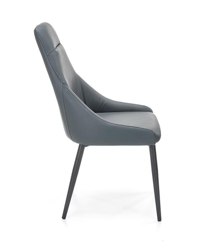 Halmar K465 -tuolit, harmaa, 2 kpl hinta ja tiedot | Ruokapöydän tuolit | hobbyhall.fi
