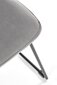 Halmar K485 -tuolit, harmaa, 2 kpl hinta ja tiedot | Ruokapöydän tuolit | hobbyhall.fi