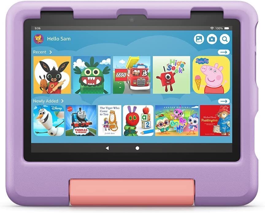 Tabletti Amazon Fire HD 8 Kids 32gb sininen hinta ja tiedot | Tabletit | hobbyhall.fi