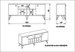 Lipasto Kalune Design Lorenz Ayna, musta hinta ja tiedot | Lipastot | hobbyhall.fi