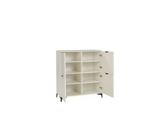 Lipasto ADRK Furniture LEN02, valkoinen hinta ja tiedot | Lipastot | hobbyhall.fi