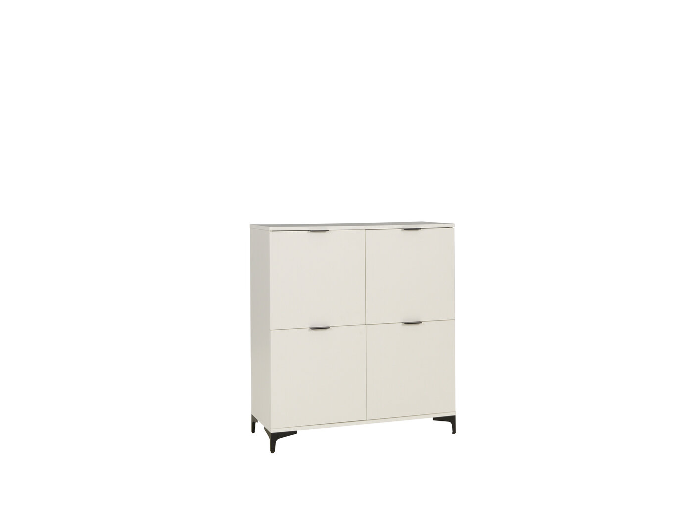 Lipasto ADRK Furniture LEN02, valkoinen hinta ja tiedot | Lipastot | hobbyhall.fi