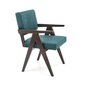 Halmar W1 -tuoli, vihreä hinta ja tiedot | Ruokapöydän tuolit | hobbyhall.fi