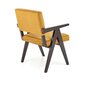Halmar W1 -tuoli, keltainen hinta ja tiedot | Ruokapöydän tuolit | hobbyhall.fi