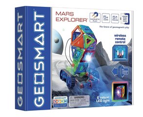 Magneettinen Rakennussetti GeoSmart Mars Explorer 51 osaa hinta ja tiedot | LEGOT ja rakennuslelut | hobbyhall.fi