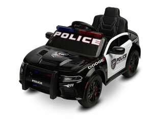 Toyz Dodge Charger Police yksipaikkainen sähkökäyttöinen lasten auto, musta hinta ja tiedot | Toyz Ulkoilu | hobbyhall.fi