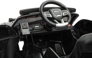 Toyz Dodge Charger Police yksipaikkainen sähkökäyttöinen lasten auto, musta hinta ja tiedot | Toyz Ulkoilu | hobbyhall.fi