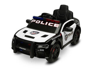 Yksipaikkainen lasten sähköauto Toyz Dodge Charger Police, musta hinta ja tiedot | Toyz Lapset | hobbyhall.fi