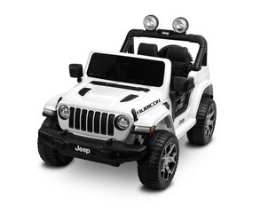 Yksipaikkainen lasten sähköauto Toyz Jeep Rubicon, valkoinen hinta ja tiedot | Toyz Lapset | hobbyhall.fi