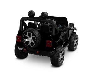 Yksipaikkainen lasten sähköauto Toyz Jeep Rubicon, musta hinta ja tiedot | Lasten sähköautot | hobbyhall.fi