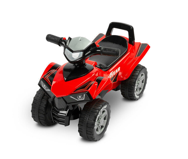 Car Toyz Quad Goodyear Punainen kiinnitettävä auto hinta ja tiedot | Vauvan lelut | hobbyhall.fi