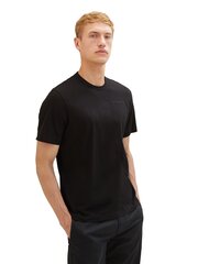 Tom Tailor Miesten T-paita, musta hinta ja tiedot | Miesten T-paidat | hobbyhall.fi