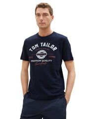 Tom Tailor miesten t-paita, tummansininen hinta ja tiedot | Miesten T-paidat | hobbyhall.fi