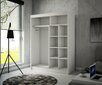 Vaatekaappi Adrk Furniture Tamos 150 cm, valkoinen. hinta ja tiedot | Kaapit | hobbyhall.fi