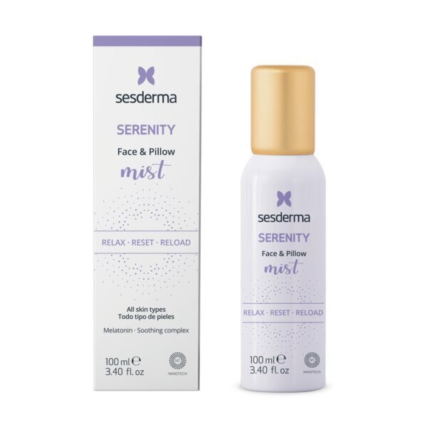 Sesderma Serenity Face and Pillow Mist suihke, 100ml hinta ja tiedot | Kasvojen puhdistusaineet | hobbyhall.fi